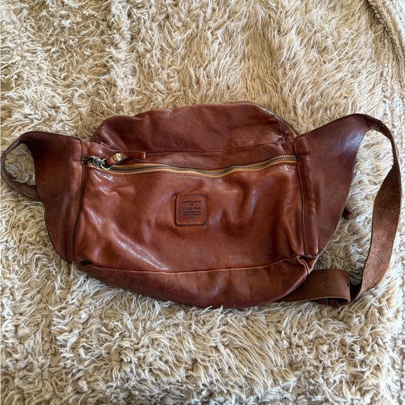 Campomaggi Brown Leather Crossbody Bag - Picture 3 of 10
